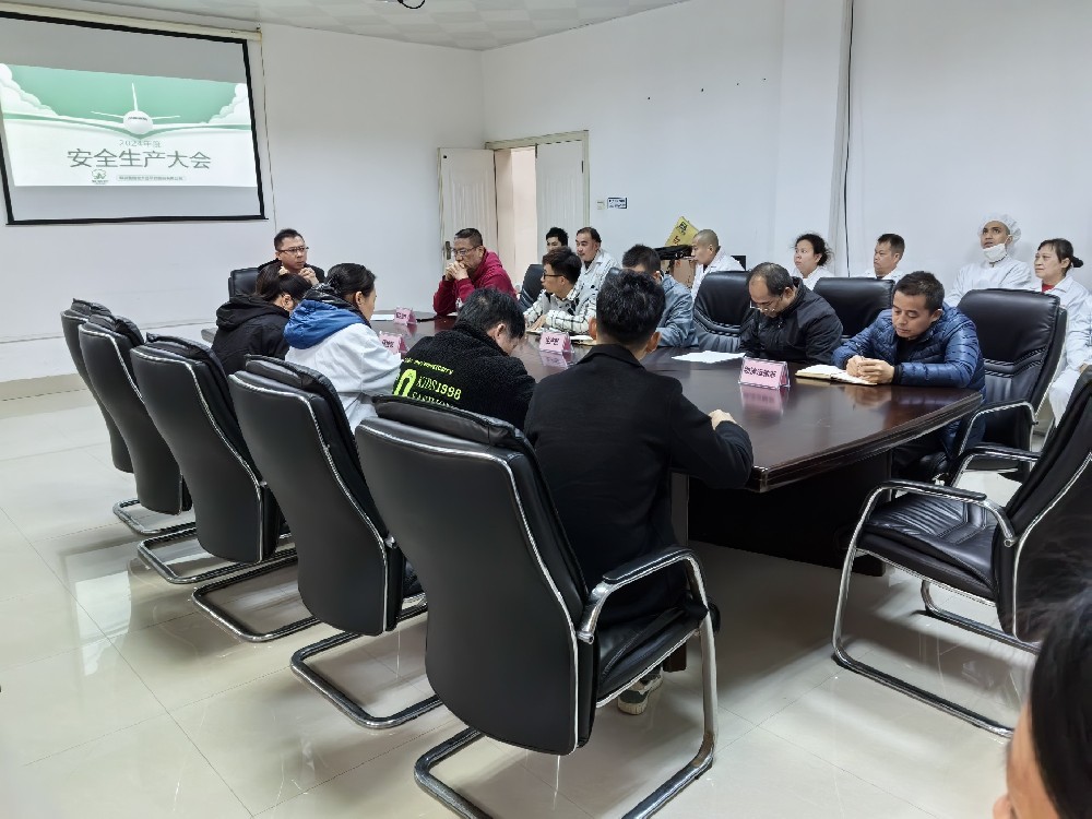 公司召开安全生产专题会议